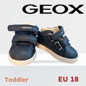 👍*GUC* GEOX | EU 18 | Navy gender neutral Toddler Shoes/Boots - leather ❗️read
